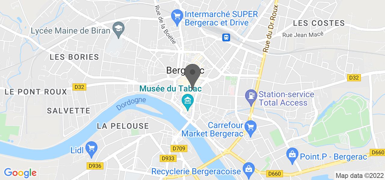 Mapa de acesso — Le Bistro du Coin