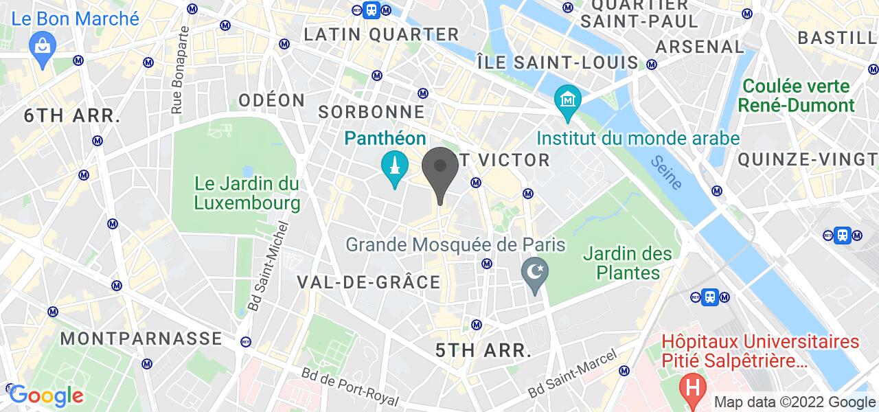 Plan d'accès — La Maison de Verlaine