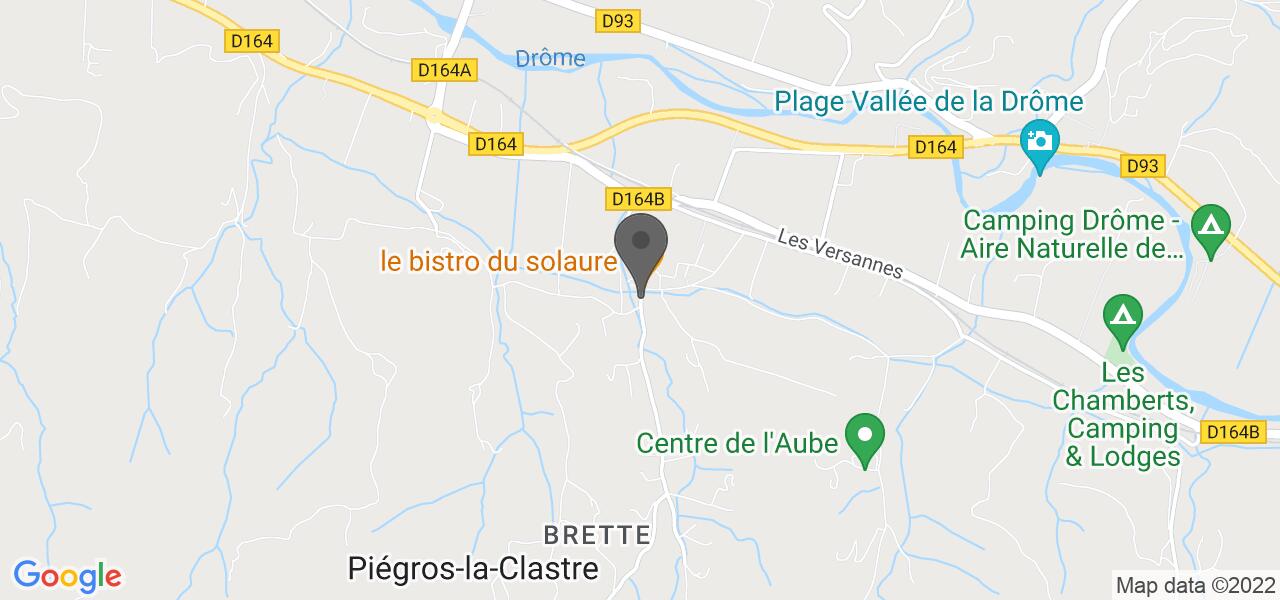 Plan d'accès — Le Bistro du Solaure