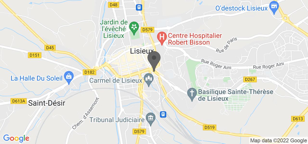 Mapa de acceso — Les Soeurs Pinard