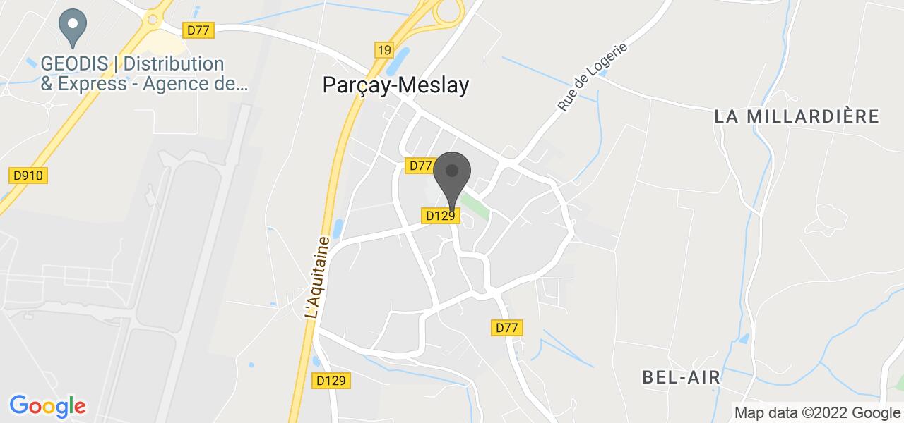 Plan d'accès — L’Atelier Parcillon 