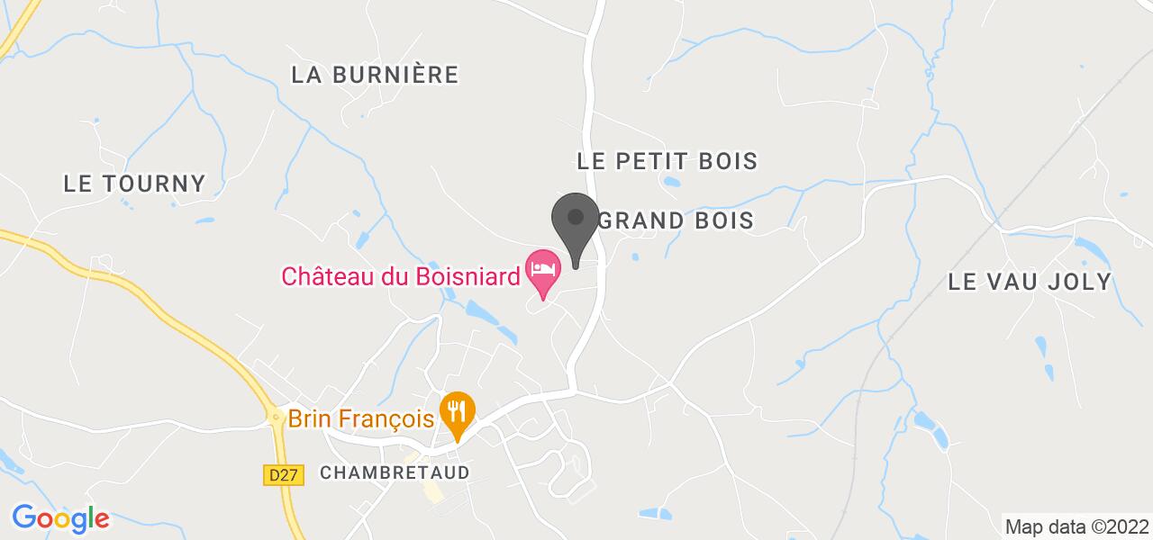 Plan d'accès — La Table du boisniard