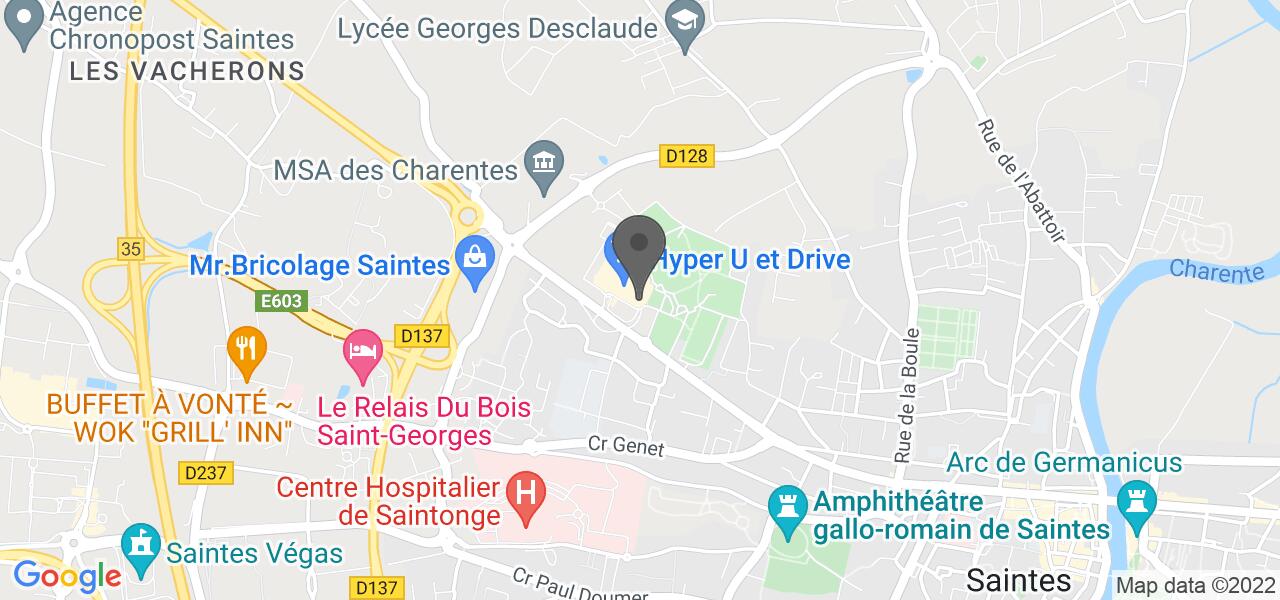 Mapa de acceso — Plateau d'Auguste