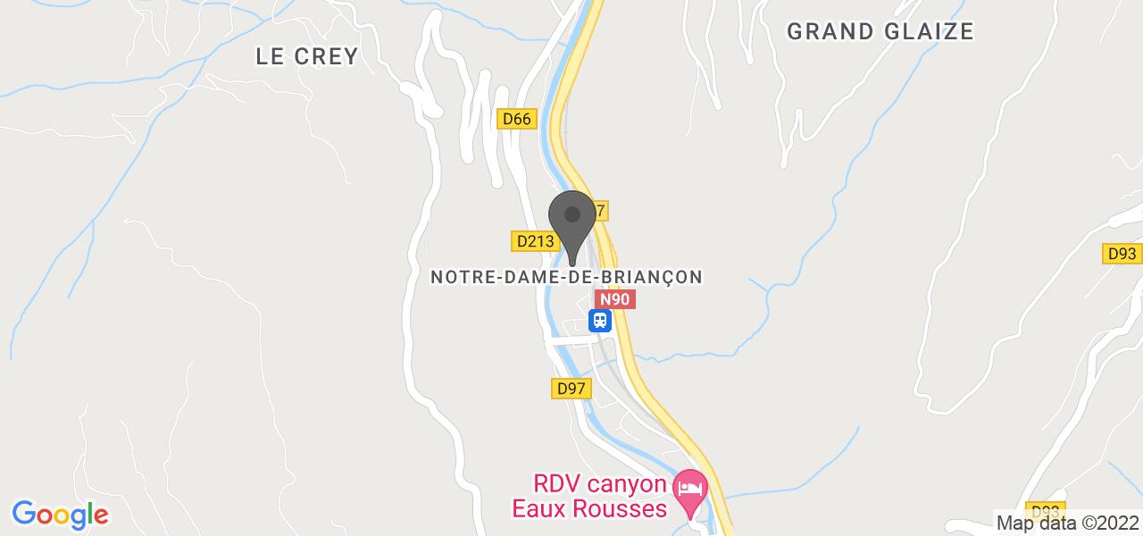 Access map — Les Deux Mazots