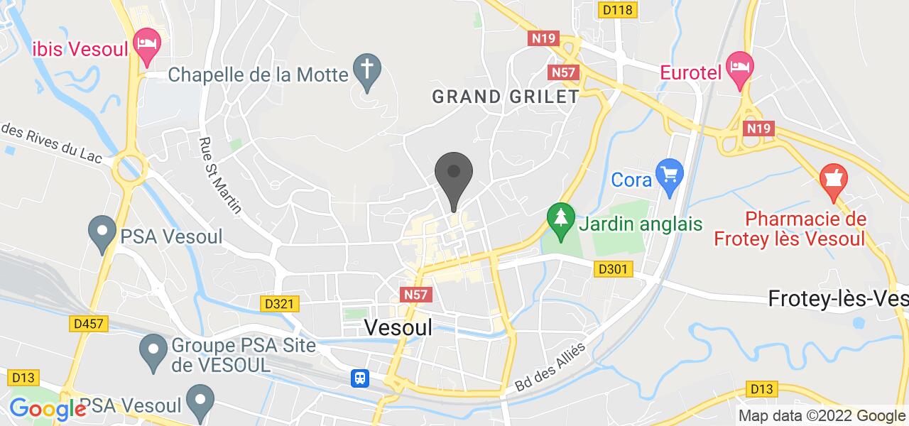 Plan d'accès — Le Caveau du Grand Puits