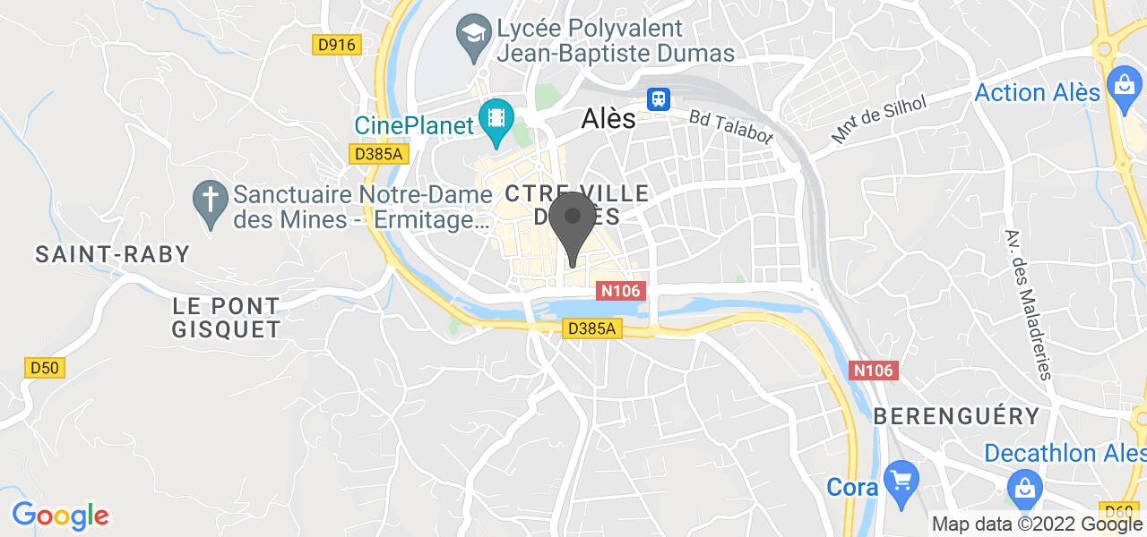 Plan d'accès — Le Coq Hardi