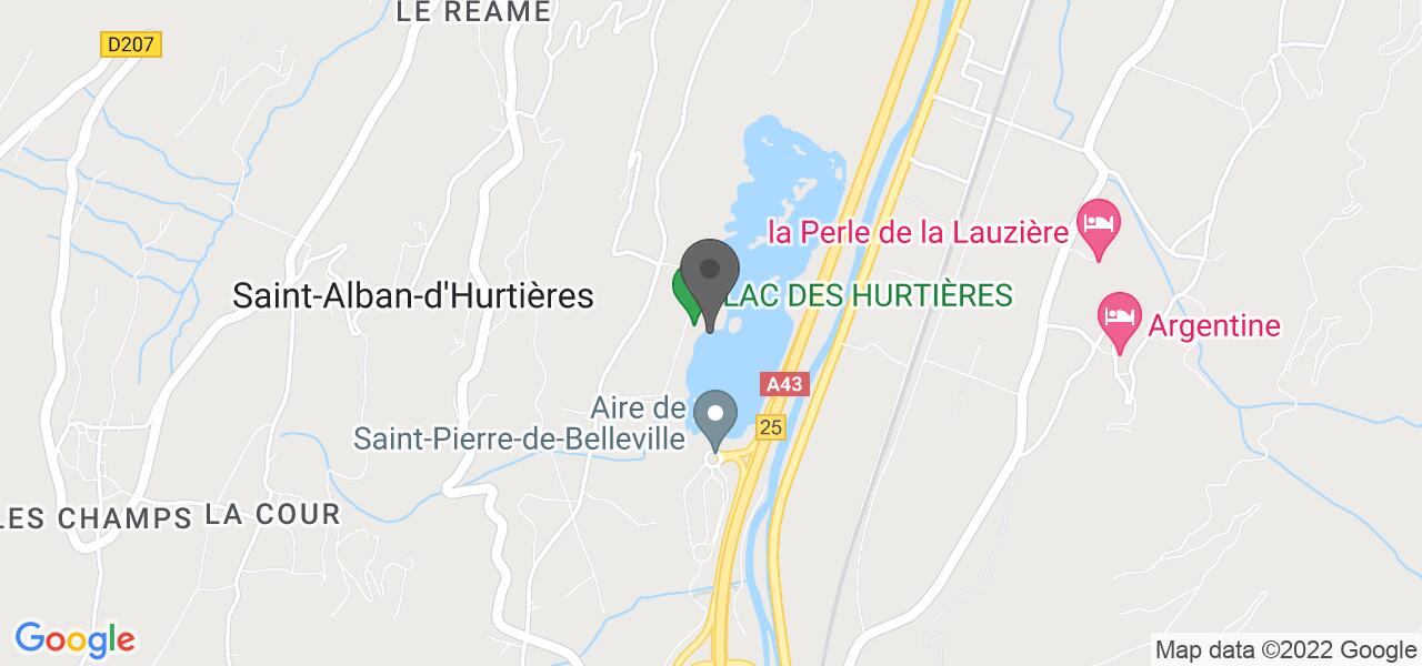 Access map — Le Café Gourmand