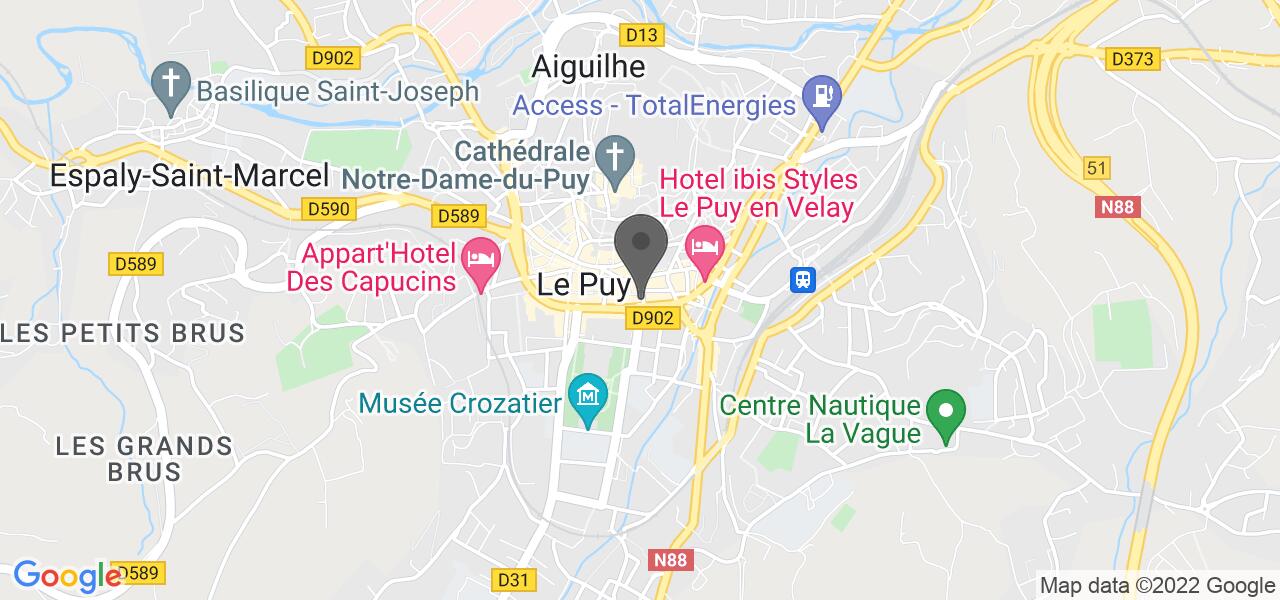 Plan d'accès — Brasserie l'anicien
