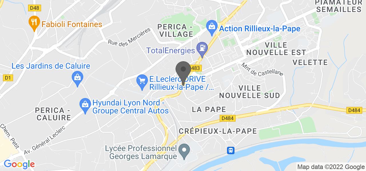 Plan d'accès — Le Cosi