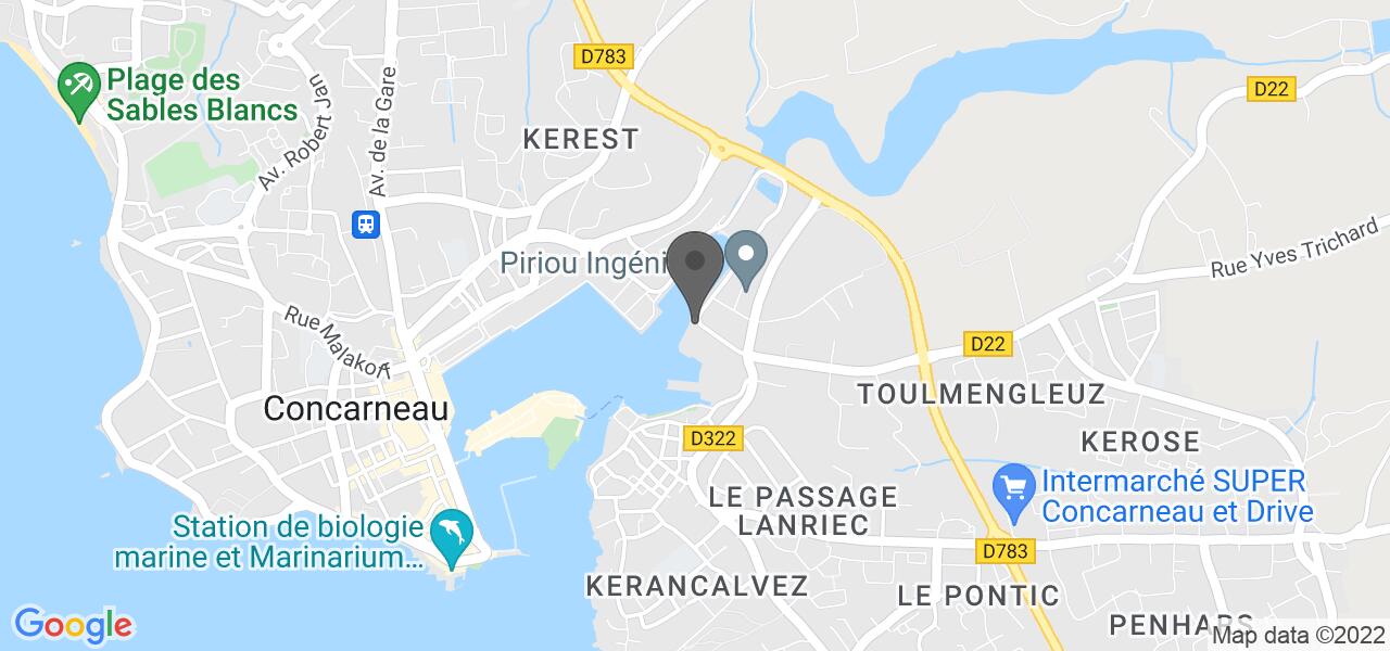 Plan d'accès — La Coquille