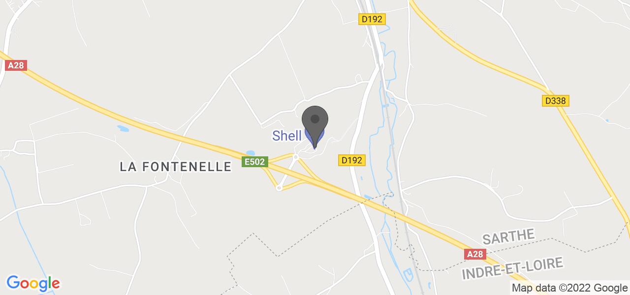 Plan d'accès — Aire de Sarthe et Touraine - Bonne Journée