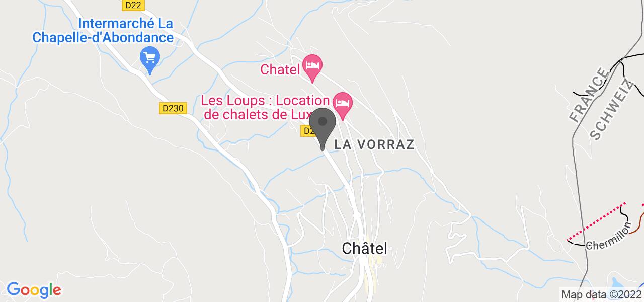 Plan d'accès — Le roitelet