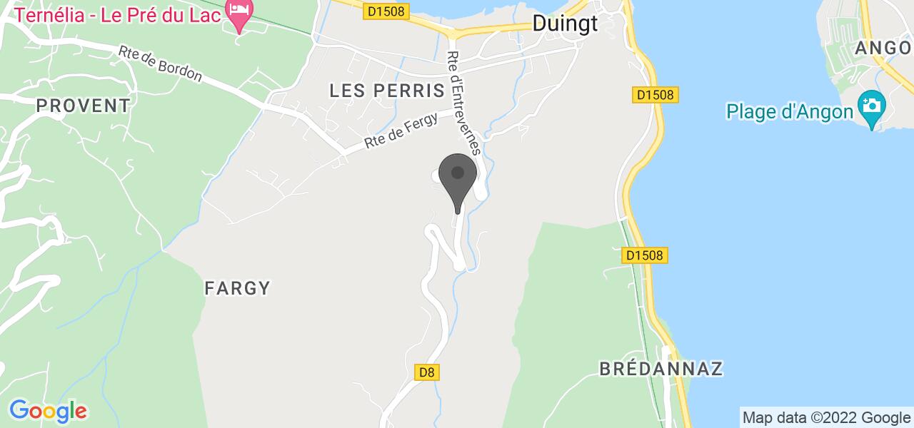 Plan d'accès — Terre de Bellevarde