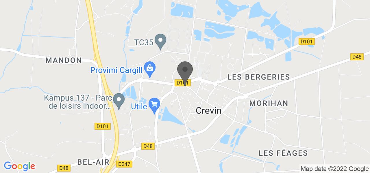 Mapa de acesso — Le Chaudron