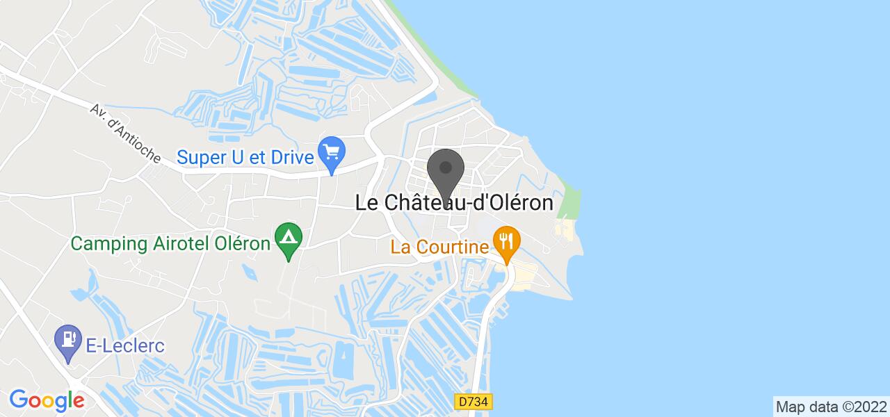 Plan d'accès — Les Jardins d'Alienor