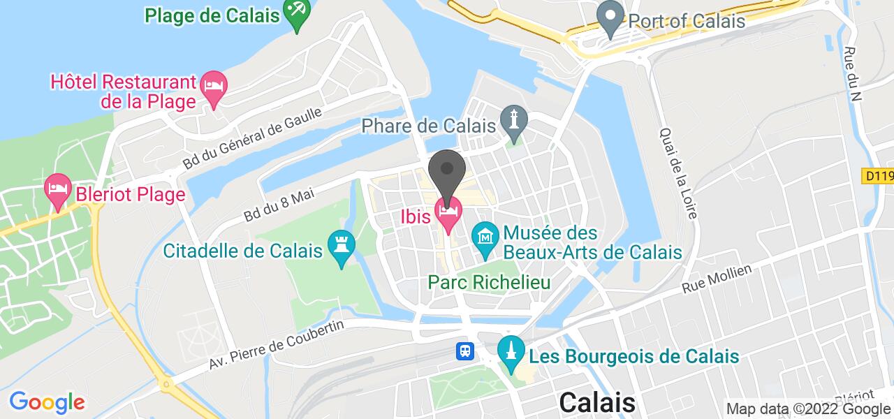 Plan d'accès — Brasserie Café de Paris