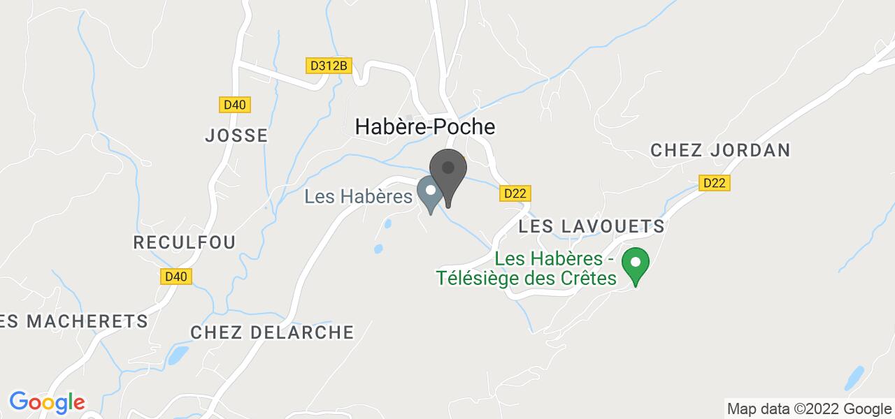 Anfahrtsplan — Auberge du Bois Noir