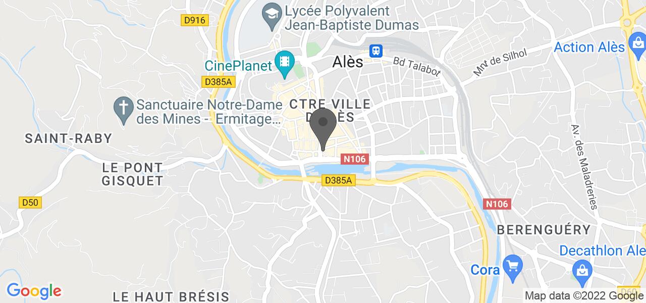 Mapa de acceso — Le Gambrinus