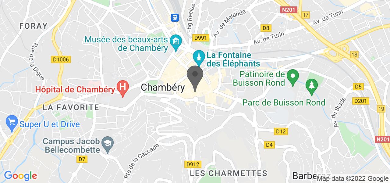 Plan d'accès — Bleu de Toi