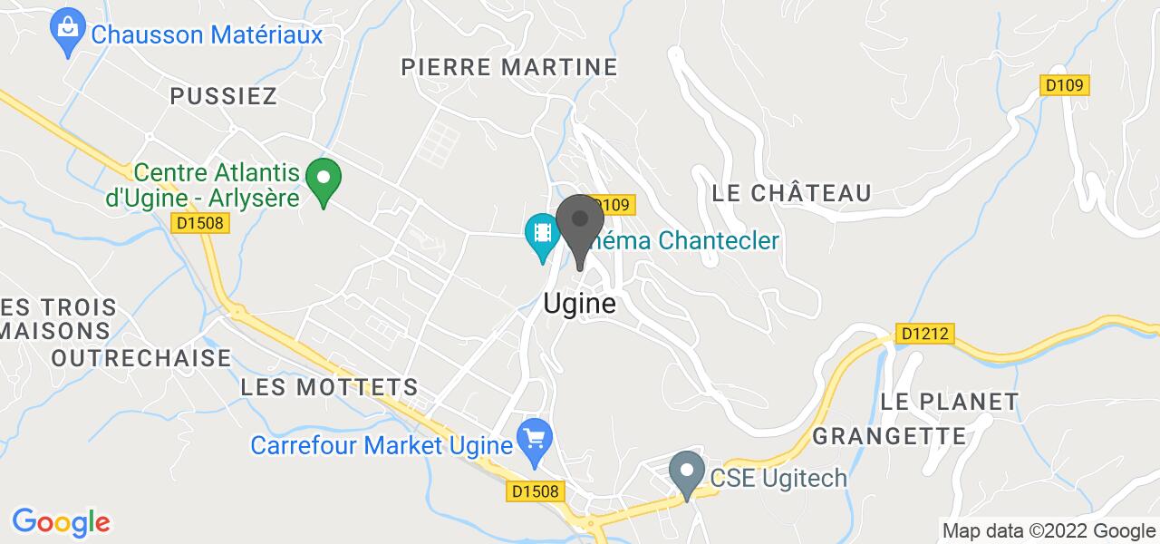 Plan d'accès — La Chatelle