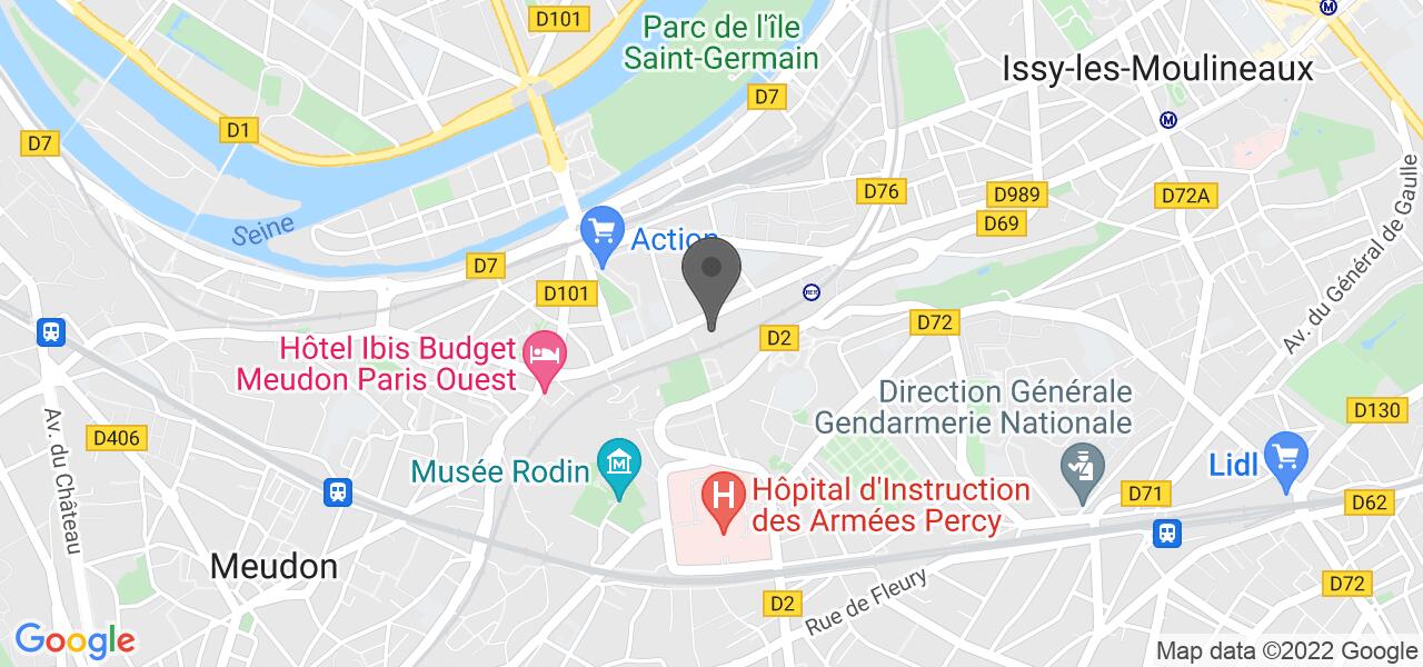 Plan d'accès — Issy Guinguette