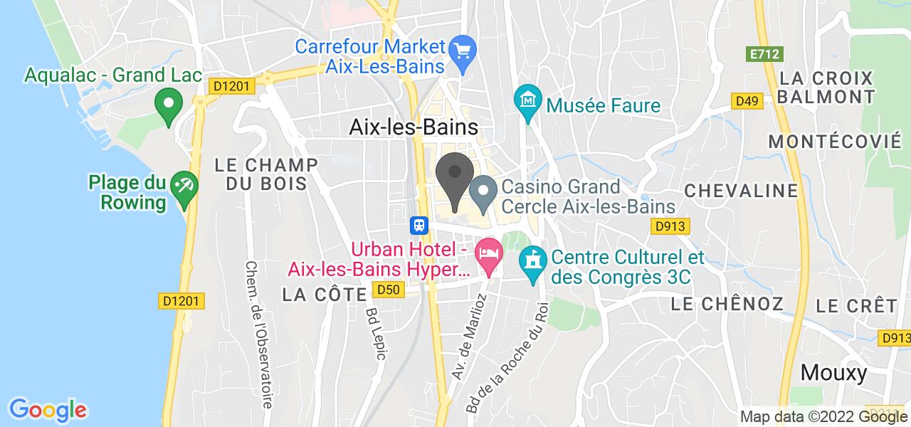 Plan d'accès — L'Alchimiste
