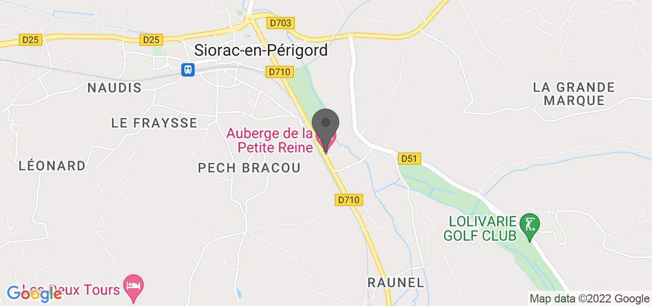 アクセスマップ — Auberge de la petite reine