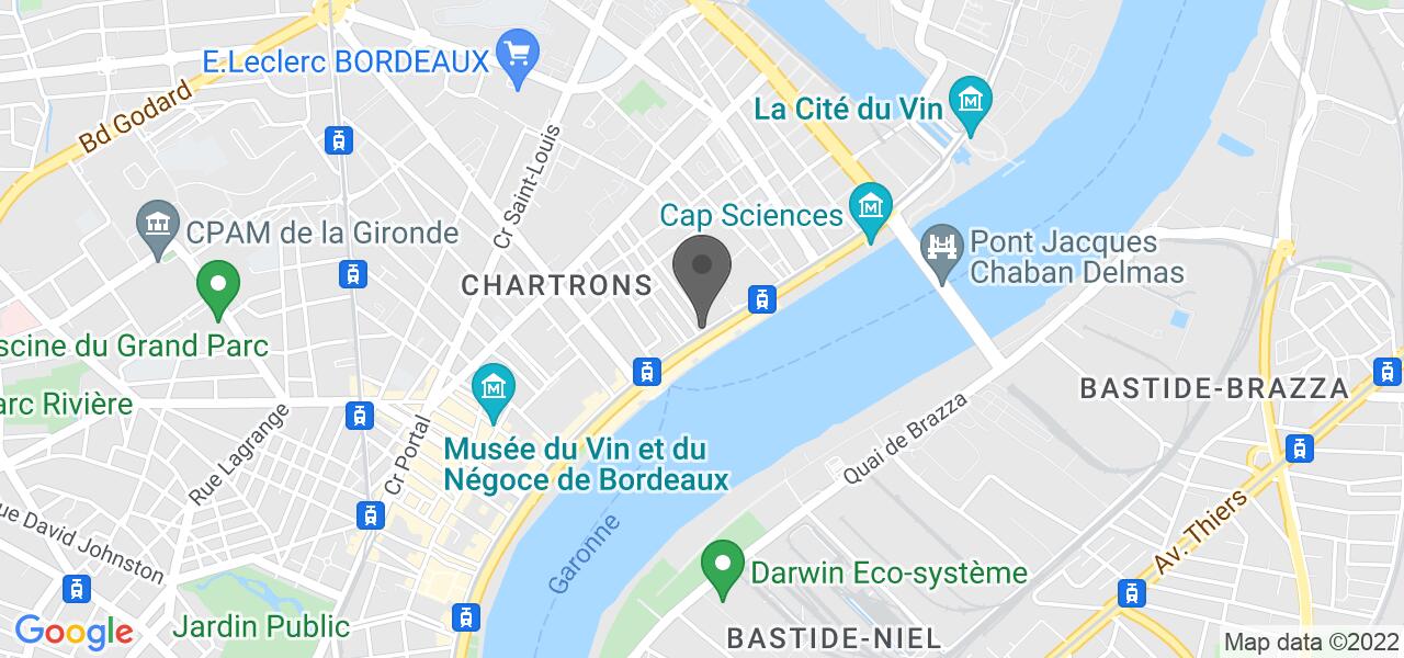 Plan d'accès — La Brasserie des Chartrons