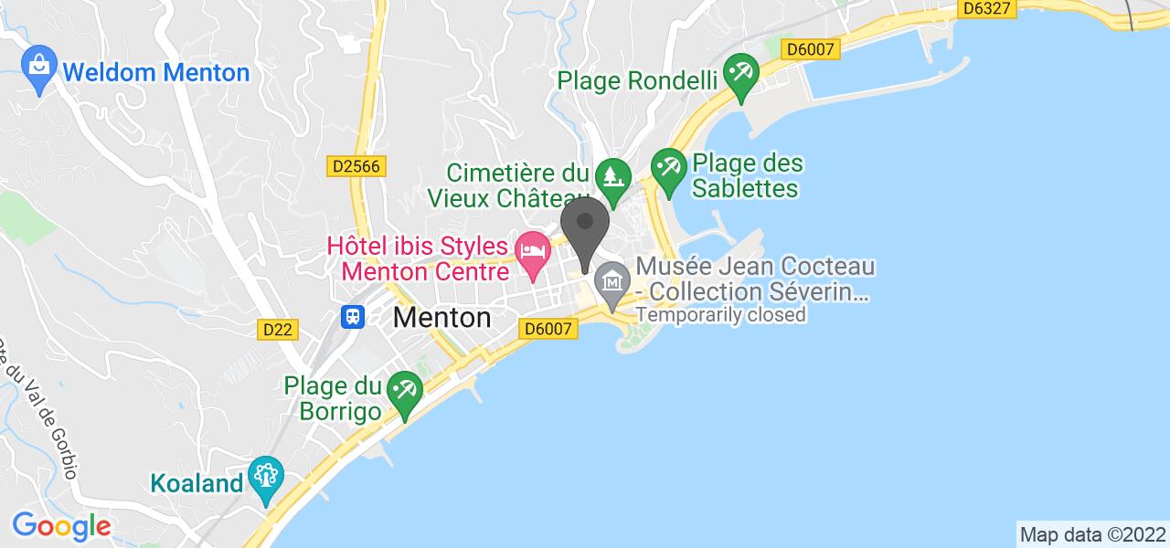 Plan d'accès — Ristorante La Cantinella