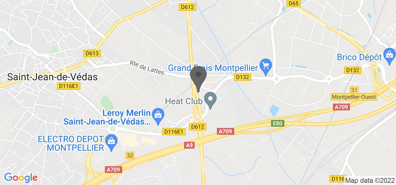 Mappa di accesso — Comptoir Bello