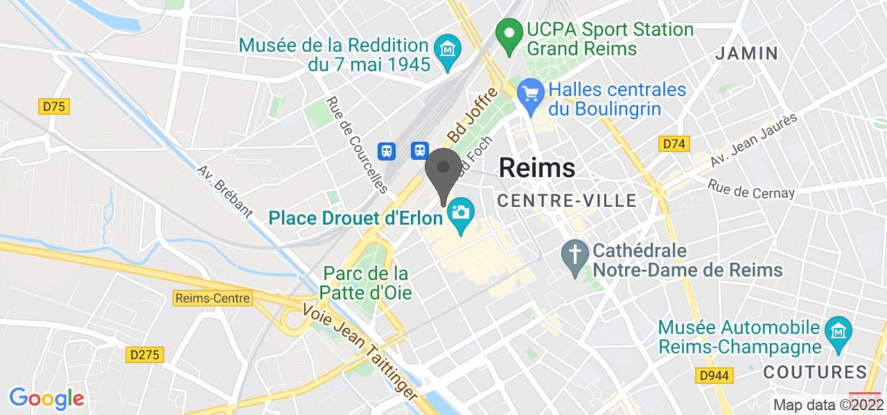 Plan d'accès — La Calabraise d'Erlon