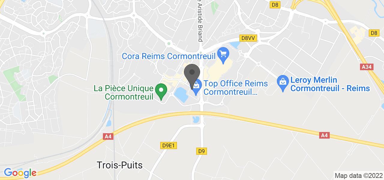 Plan d'accès — Aux Délices des Papilles