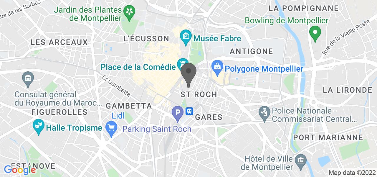 Mapa de acceso — Sushi Boat