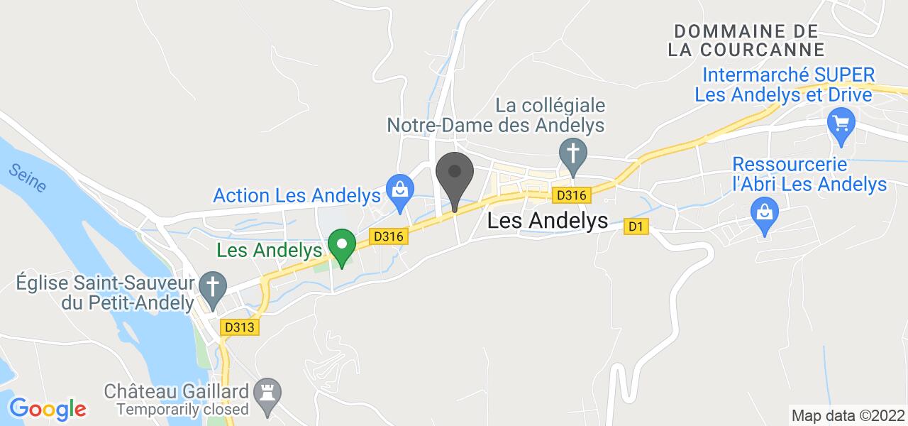 交通地图 — Le Castelet