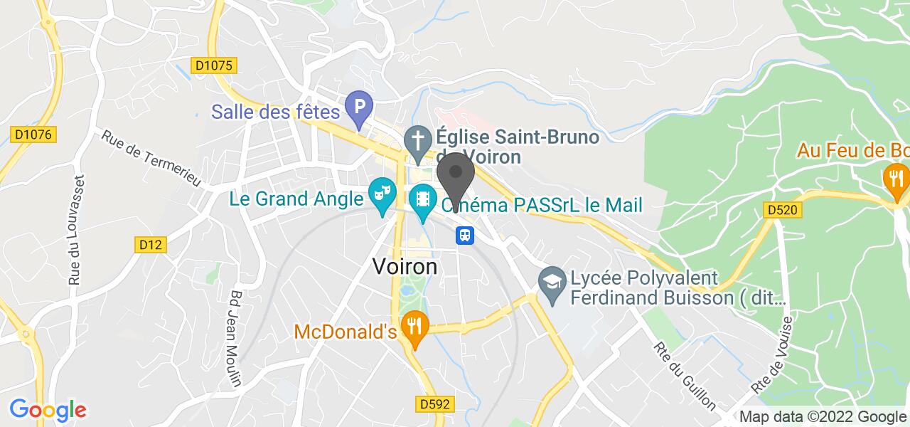 Access map — Le Schuss