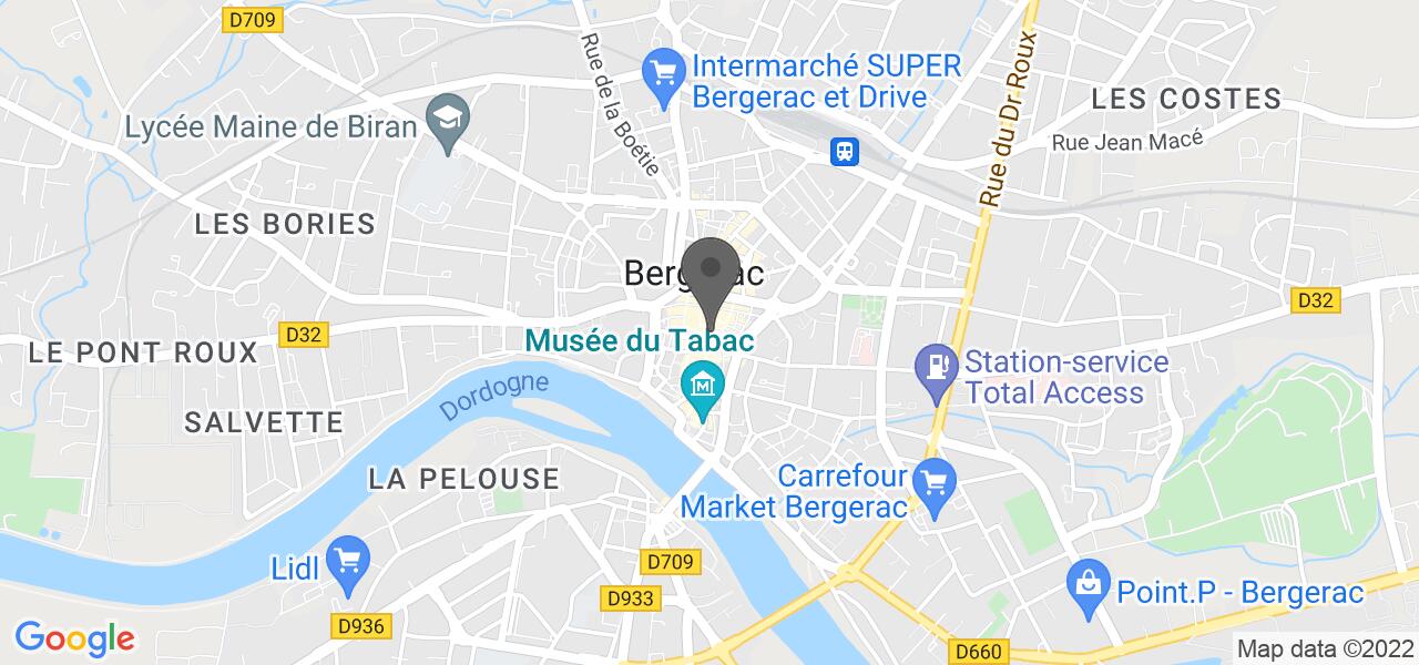 Plan d'accès — La Table du Marché