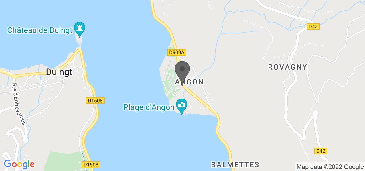 Plan d'accès — Le Santo