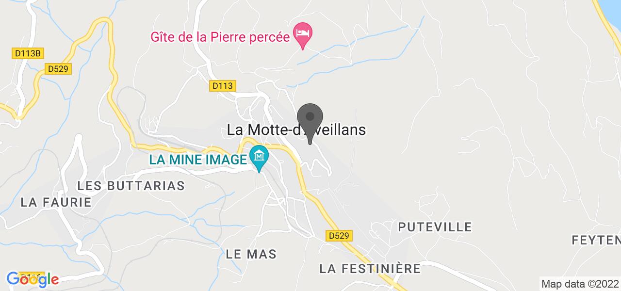 Plan d'accès — Les Aveilles