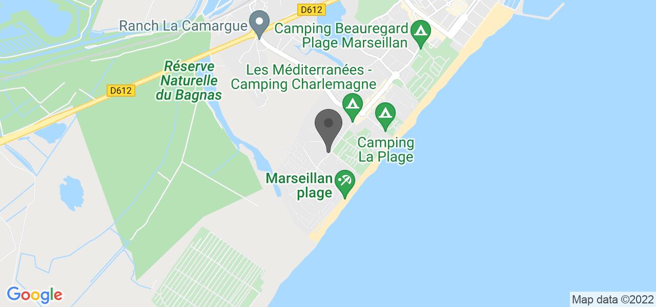 Plan d'accès — La Paillotte
