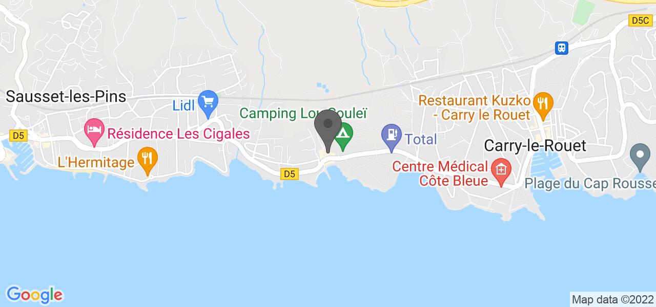 Plan d'accès — La Villa