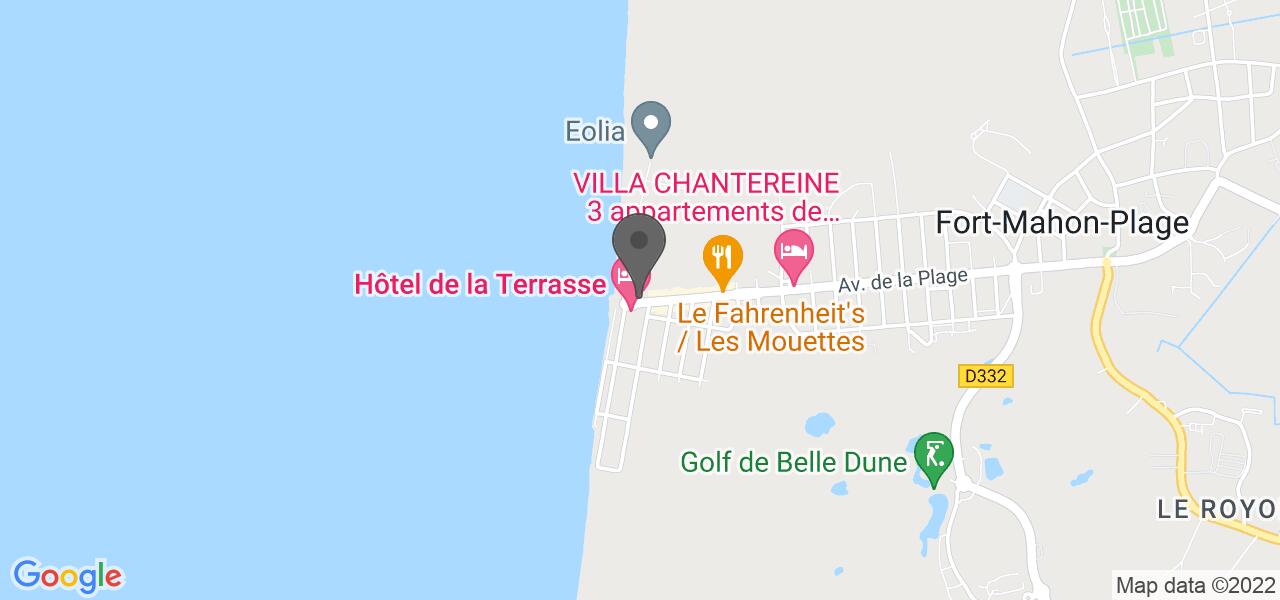 Plan d'accès — Hotel La Chipaudière