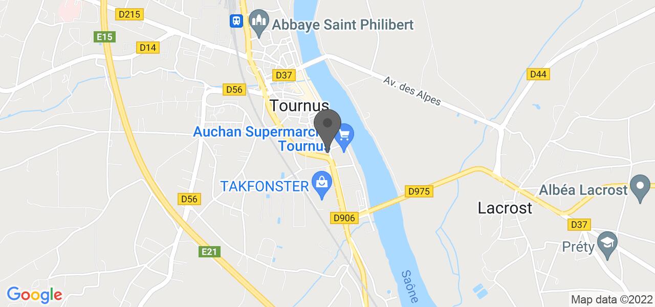 Mappa di accesso — Aux Terrasses