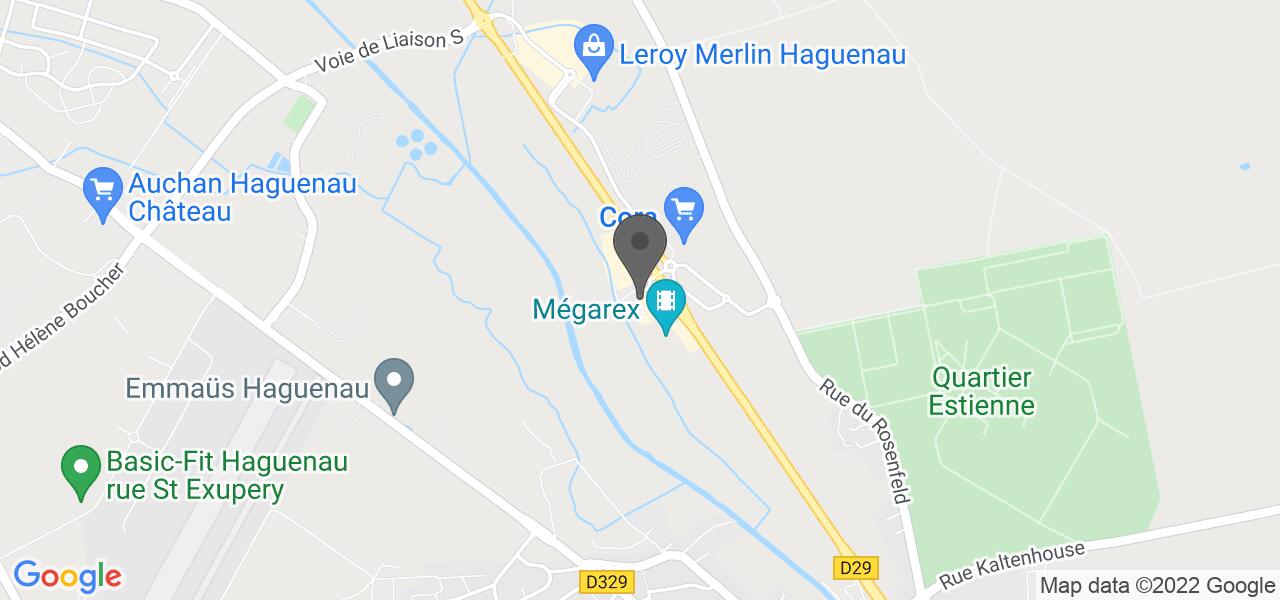 Plan d'accès — La Pataterie Haguenau