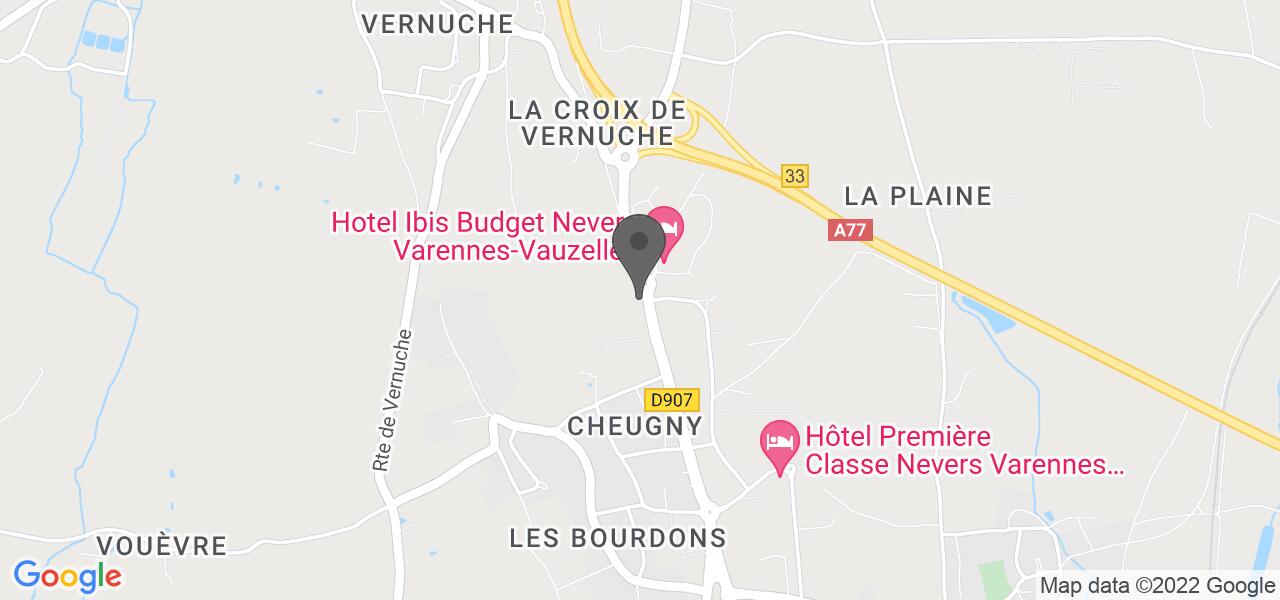 Anfahrtsplan — Le Bengy