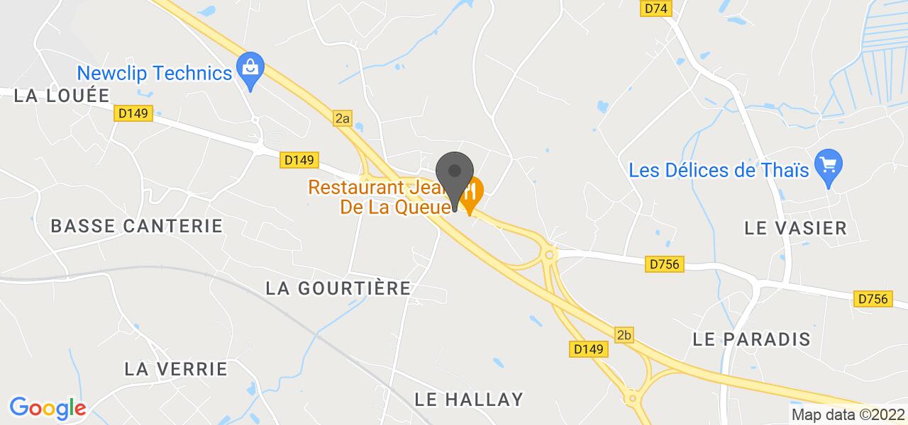 Plan d'accès — Chez Pipette