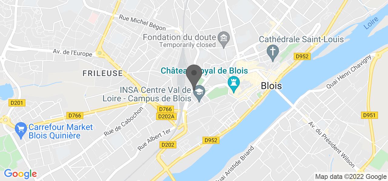 Plan d'accès — O'blend