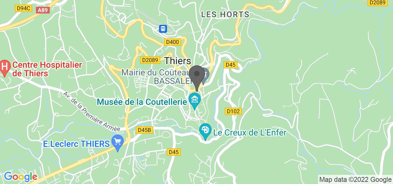 Mapa de acceso — La Belle Excuse