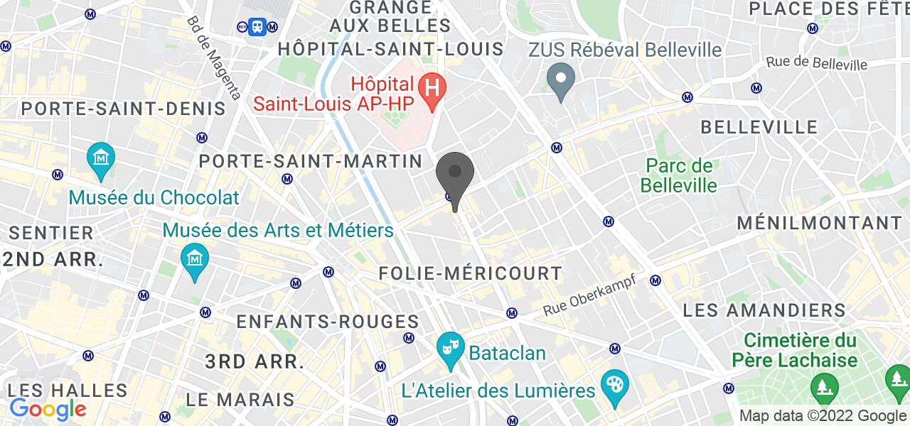 Plan d'accès — Le Châteaubriand