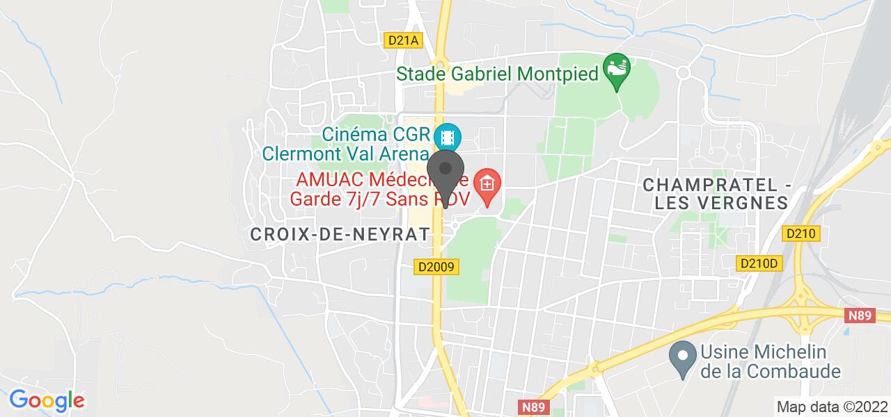 Mapa de acceso — Les Mécaniciens