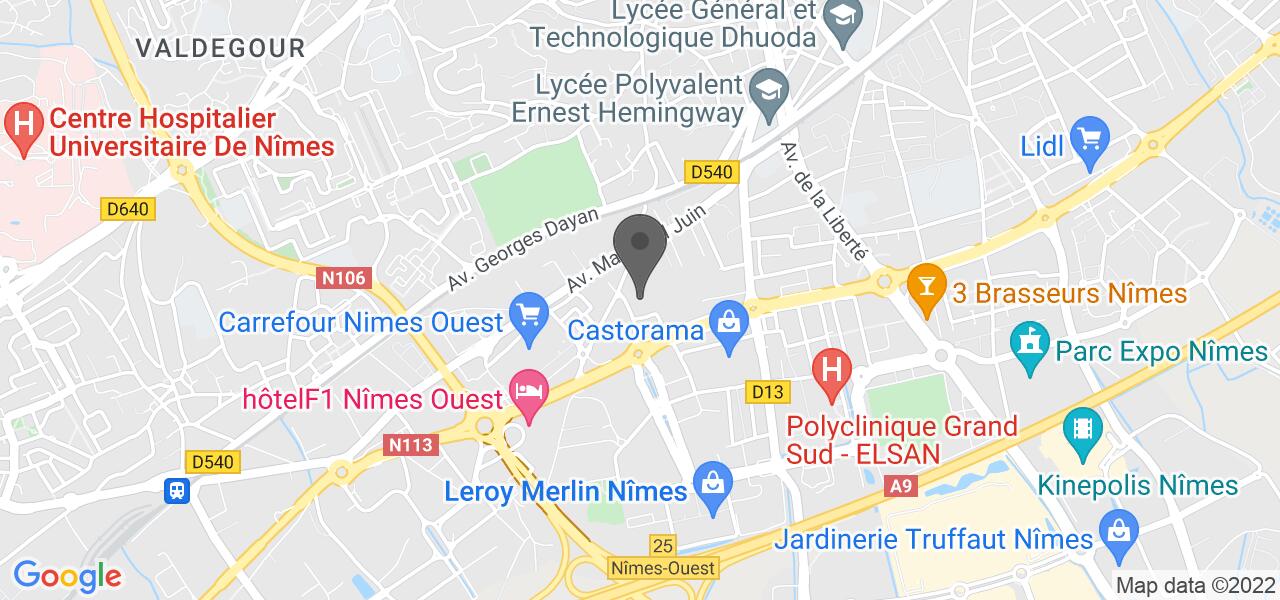 Plan d'accès — Grand Buffet Wok